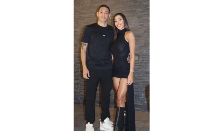 Nahuel Molina y Bárbara Occhiuzzi