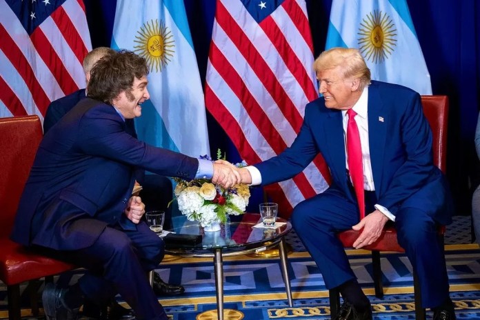 Milei espera mantener un encuentro bilateral con Trump el martes después del mediodía.