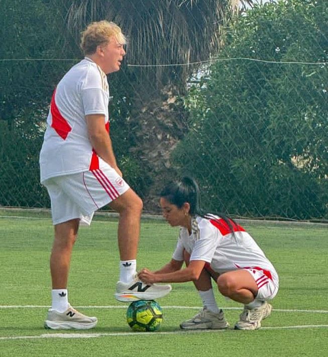 Cristian Castro y Mariela Sánchez
