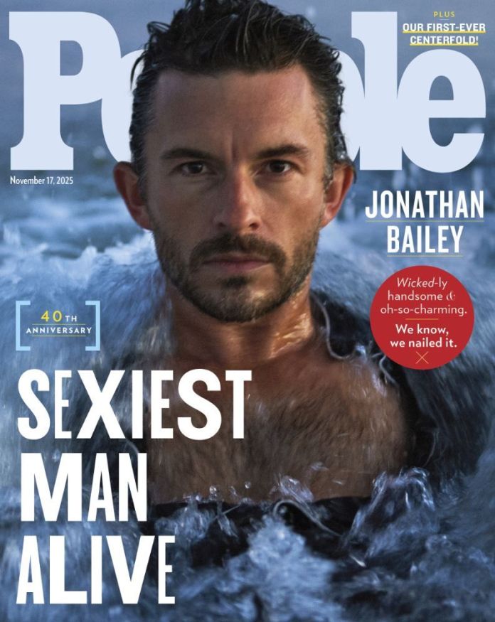 Jonathan Bailey elegido el hombre vivo más sexy del 2025